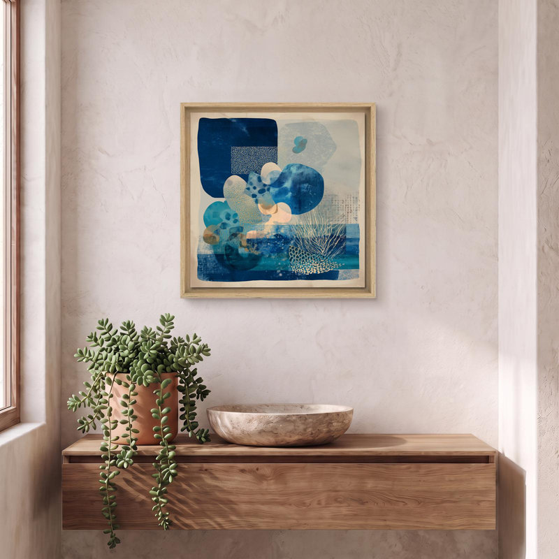 Beneath the Blue, 20" H x 20" W