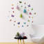 Adhésif décoratif 28 papillons