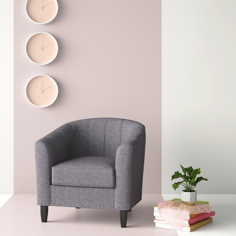 Clopton Tub Chair, Grey