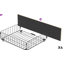 Structure de lit très grand tapissier avec 4 tiroirs de rangement et tête de lit de 52,5 po de hauteur, lit plateforme avec station de charge et lumière DEL, pas besoin de sommier-961030015-961030011