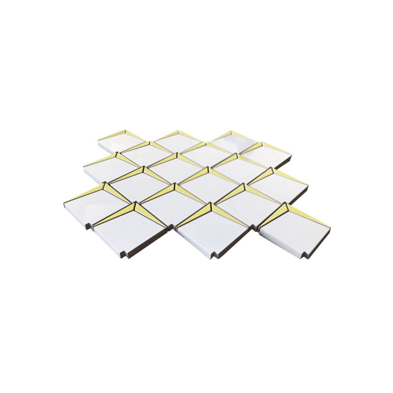 Carreau de mosaïque en porcelaine 12 po x 12 po