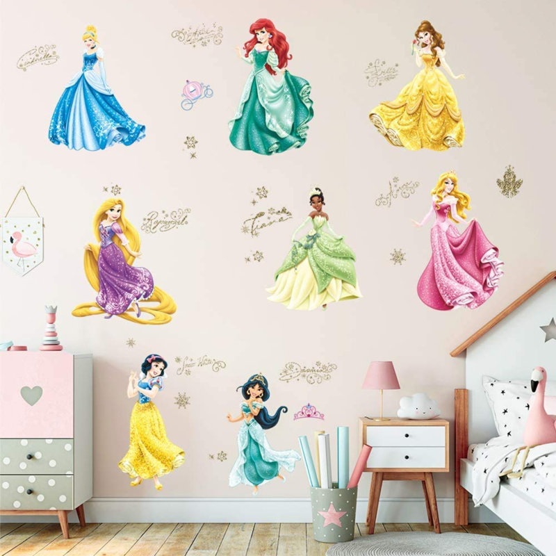 Characters 4 - Piece Wall Sticker / Decal