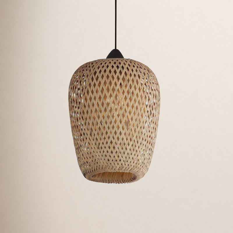 Alisson 1 - Light Black Shaded Pendant