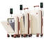 Ensemble de bagages de 3, 20, 24, 28 pouces avec port USB, 20, 24 pouces avec ouverture frontale
