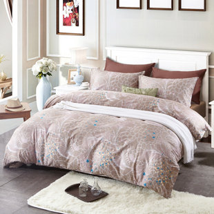 Percale Floral Duvet Cover
