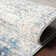 Tapis bleu / gris Michiana