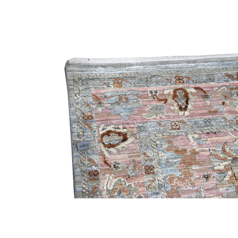 Canterbury Hand Knotted Ikat Area Rug, Rectangle 9' x 12'