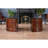 Oval Solid Wood Base Writing Desk-2117879794