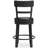 Rishima Swivel Solid Wood Counter Stool-337504402