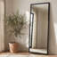 Figaro Floor Mirror Black