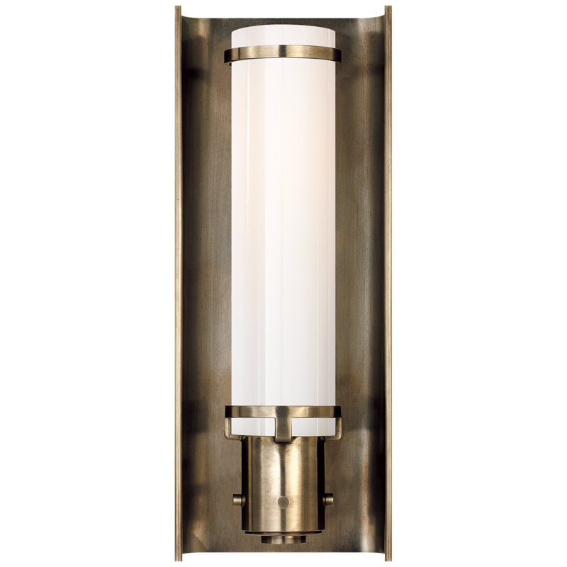Thomas O'Brien Greenwich Sconce, Antique Nickel