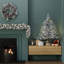 Luxury 91.5H Pre-lit Snowy Christmas Tree