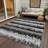 Nyelle Black Washable Indoor-Outdoor Rug - -2048539884