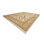 Wool Oriental Area Rug in Ivory