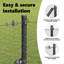 Vidaxl Fence With Posts PVC-Coated Steel-116798004-116798009