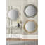Javin Round Metal Swirl Framed Wall Mounted Accent Mirror-98305155