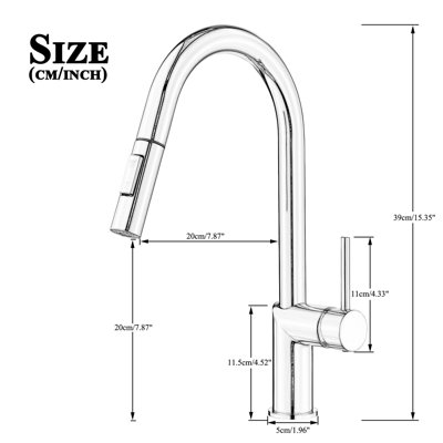 Belfry Kitchen Brunetti Pull Out Kitchen Faucet