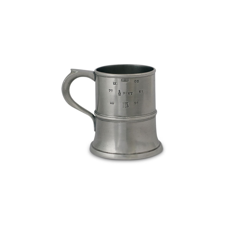 Tankard Half Pint Pewter Beer Mug