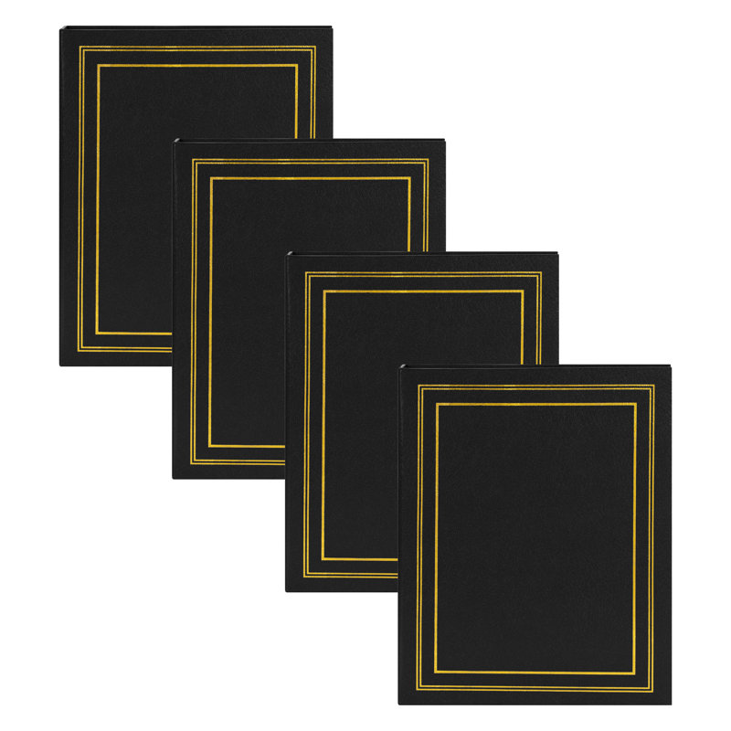 Ensemble d'albums photo traditionnel, Noir