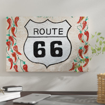 " U.S. Route 66 Mural, Holbrook, Arizona, USA " by Walter Bibikow