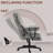 Executive Office Chair, 400LBS Big And Tall Office Chair With Foot Rest