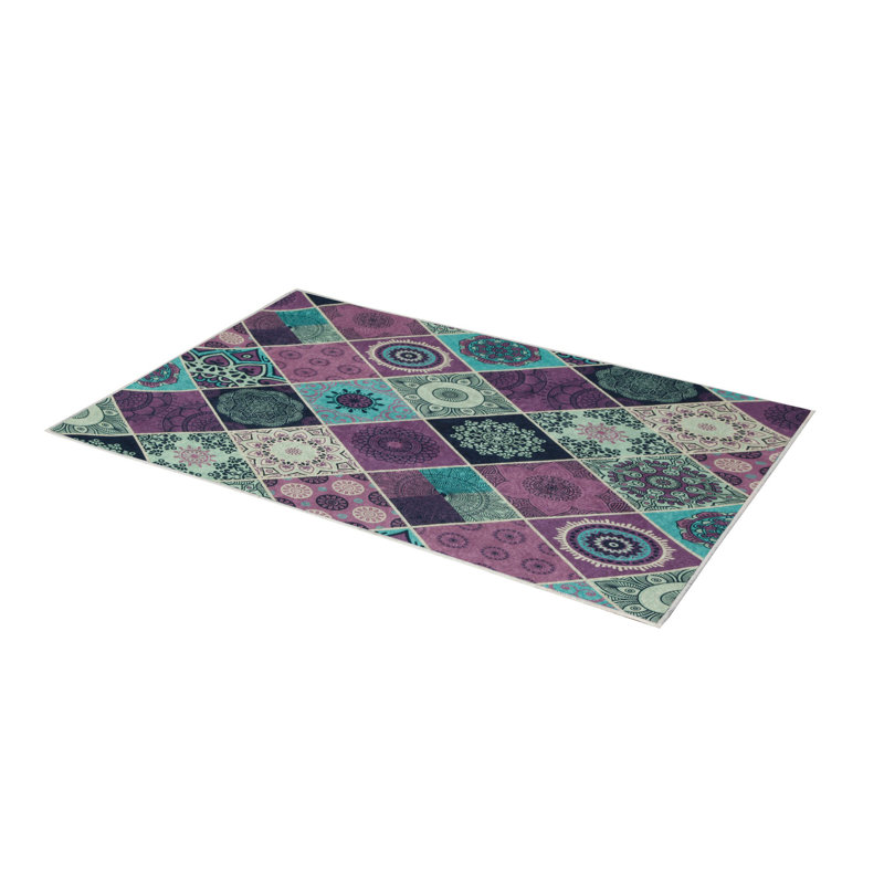 Premium Hall Carpet, 3D Digital Printed, 39.4 x 59.1 Inches | 100% Polyester, Antibacterial, Non-Slip Underside | Pile Height: 0.04 Inches, Machine Washable, Ideal for Living Room & Entryway Decor