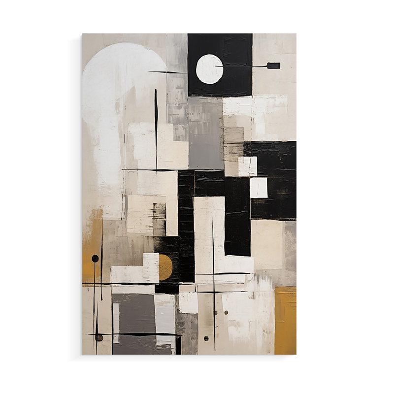Série ABSTRACT CCDCLxxxx - Impression sur toile seulement - NON CADRE