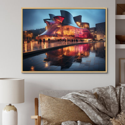 Spain Guggenheim Museum In Bilbaoin III - Spain Canvas Art Print
