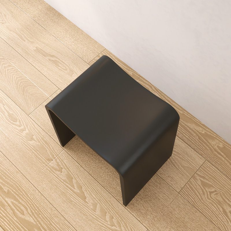Tabouret de douche à surface solide