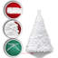 Arbre de Noël artificiel pin blanc-486524164