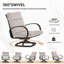 Chaise berçante pivotante avec coussins en oléfine de 5 po Seating Group-1890269251-1905293985