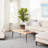 Melange Diamond Blue Handwoven Cotton Rug-525301152