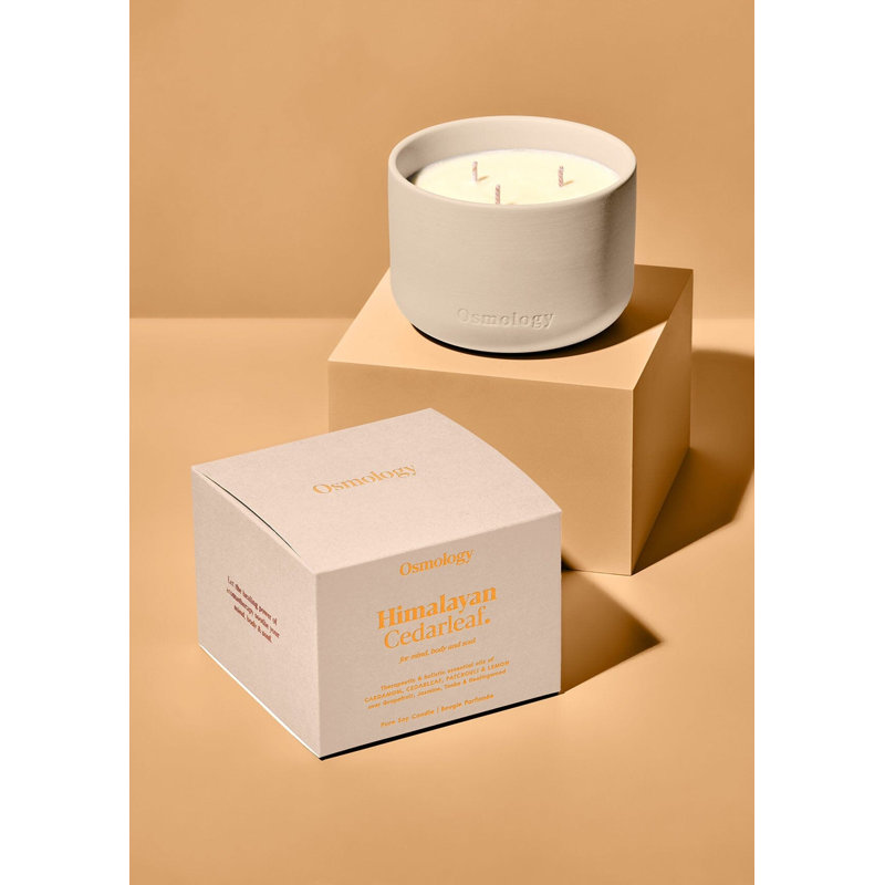 Himalayan Cedarleaf Scented Triple Wick Candle