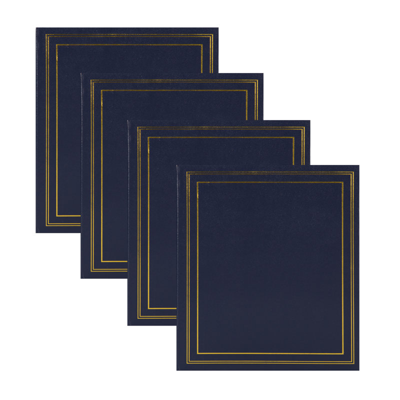 Fabric Album, Black, 12.8" H x 11.2" W x 2" D