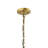 Balfe 1 - Light Black/Gold Pendant