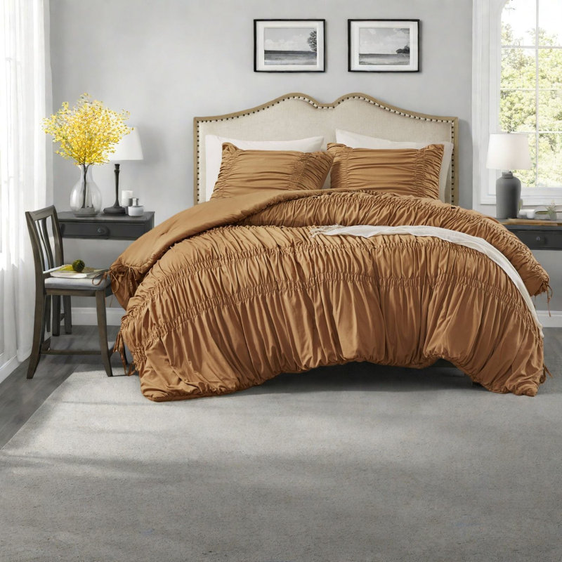 Luxurious King Bedding Sets, Ultra-soft Microfiber Comfort, Farmhouse Charm