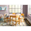 Wooden Farmhouse Table & 4 Chair Set-158479355