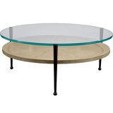 Hable® Glass Cocktail Table
