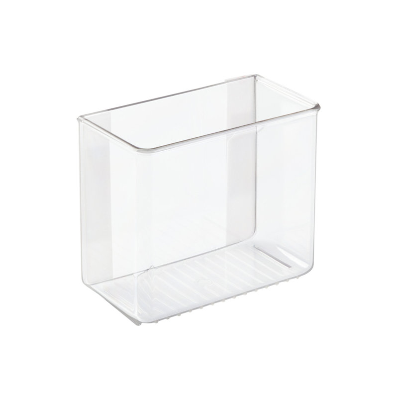 Organisateur de placard iDesign 66100 Affixx 12,7 cm H x 7,6 cm L x 14,9 cm P Transparent