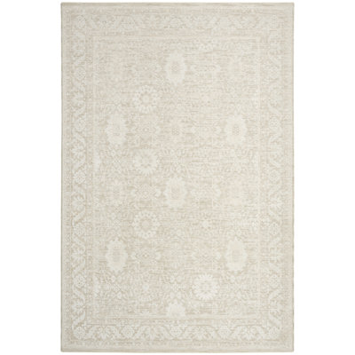 Greenes 7'10" x 10'2" Cream Vintage Indoor Rug