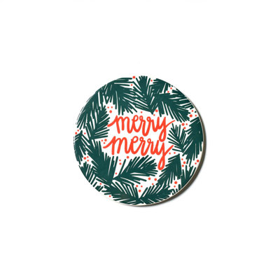 Balsam and Berry 7 sous-plat rond en pin