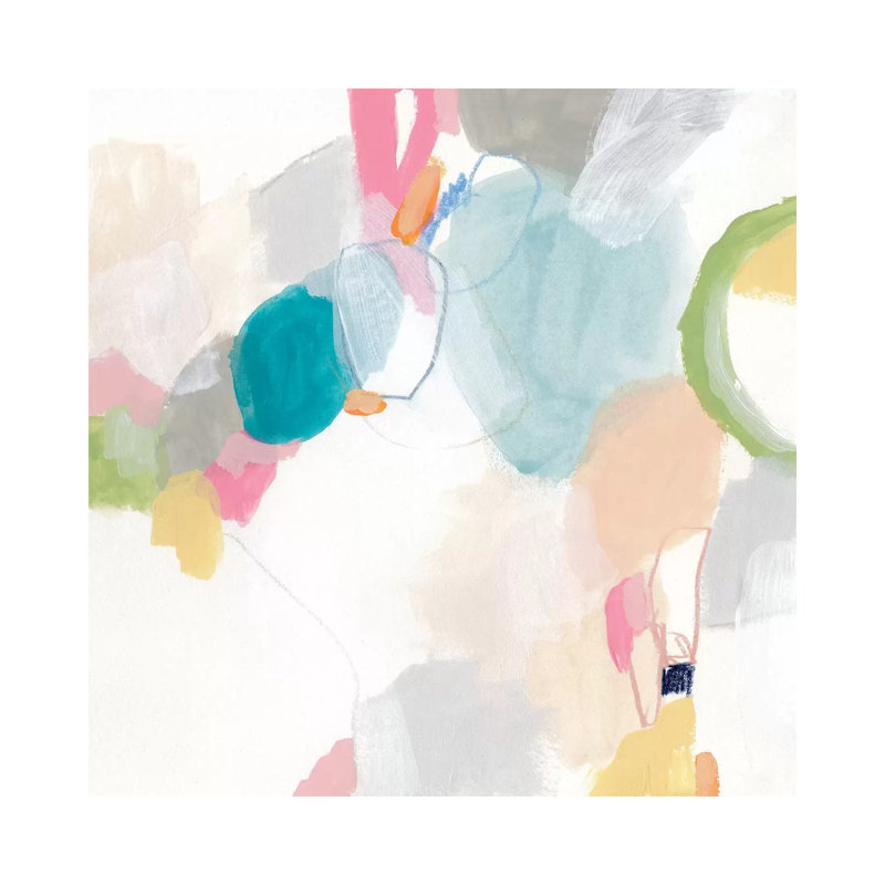 Candy Jacket by June Erica Vess - Wrapped Canvas Gallery-Wrapped Canvas Giclée, 45.72 cm H x 45.72 cm W