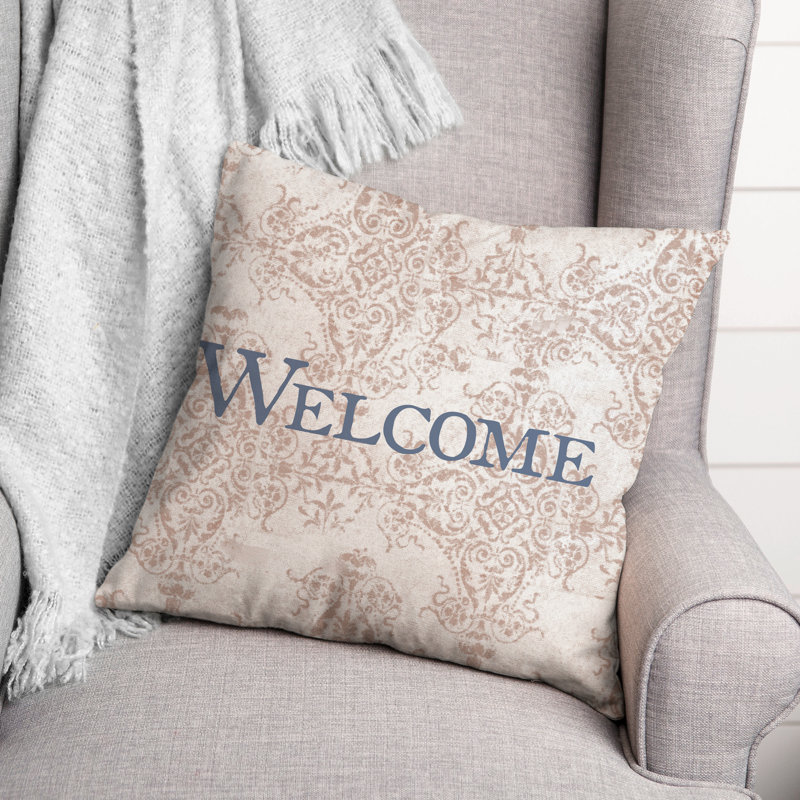 Coussin Welcome Peach