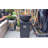Athislus 38" Outdoor Concrete Column Fire Pit 40,000 BTU - Includes Lava Rocks and PVC Cover-1072230688