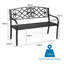 Overturf Metal Outdoor Bench