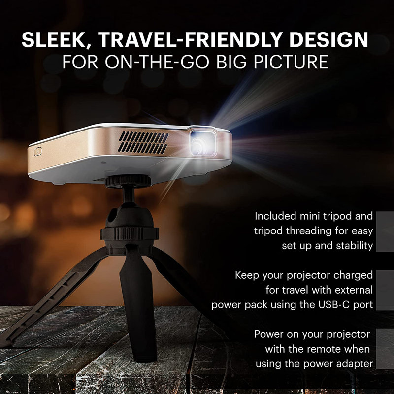 Projecteur portable 200 lumens