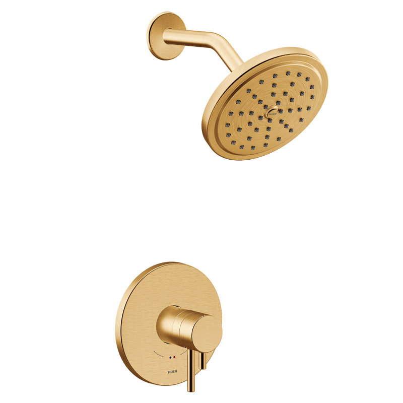 Garniture de douche Align M-CORE 4-Series Eco-Performance, valve requise, Or brossé