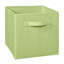 Cubeicals Fabric Basket 28cm Collapsible Storage Cube Drawer with Pull Handle-19614854