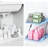 Clear Pull Out Organizer,Multi-Purpose Storage (Blue)