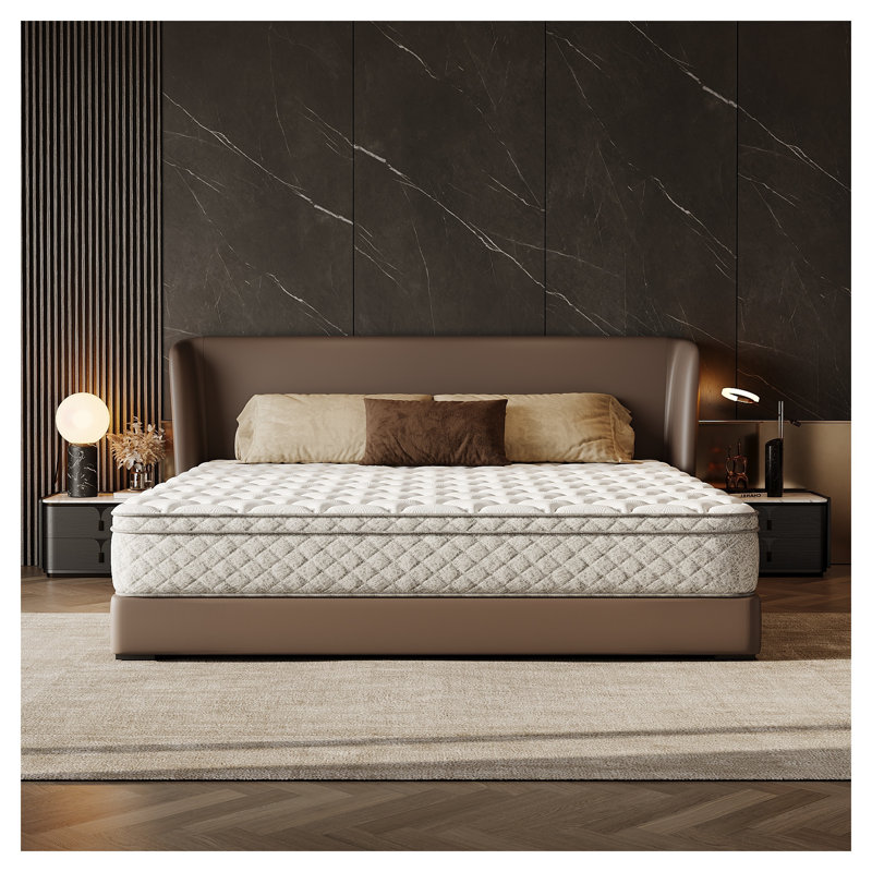 King Size 12-Inch Hybrid Mattress in a Box with Memory Foam and Springs